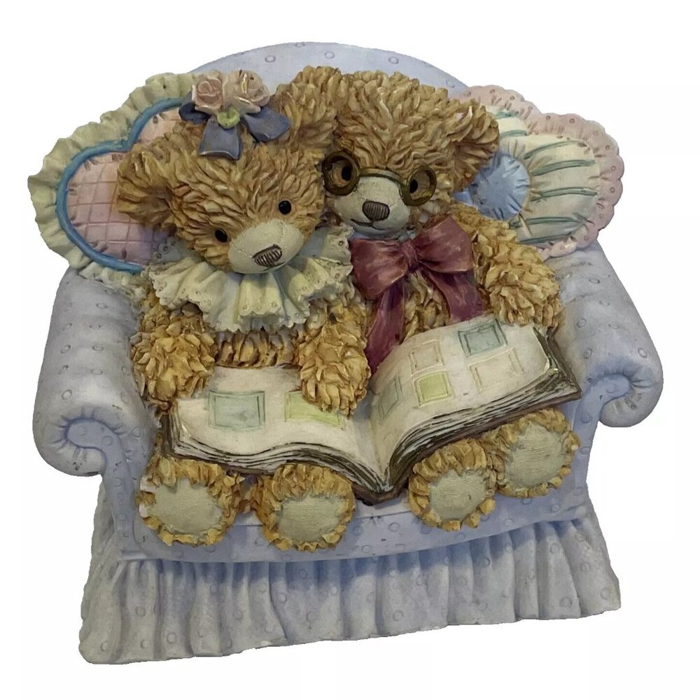 Music Box Bainbridge Bears Remember When That's What Friends Are For 4 tall